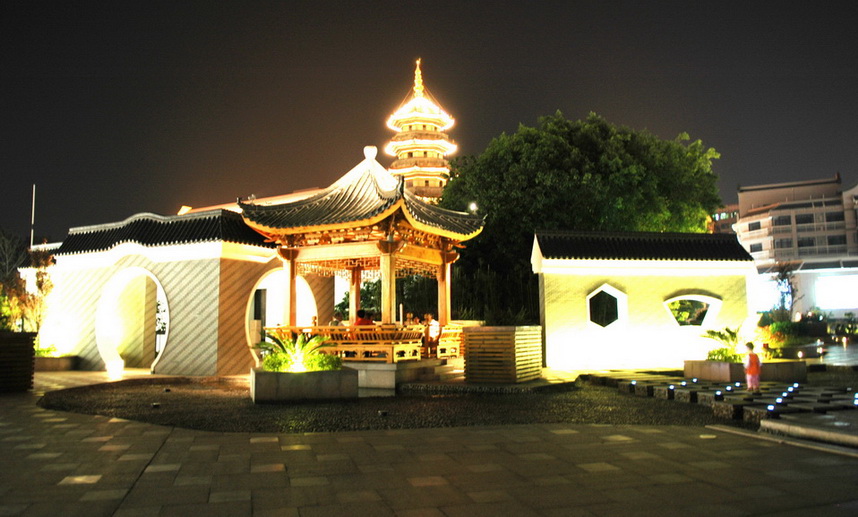 福州乌塔夜景 摄影 耕石寮