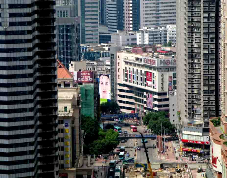 钢筋水泥的丛林里 摄影 地王大厦