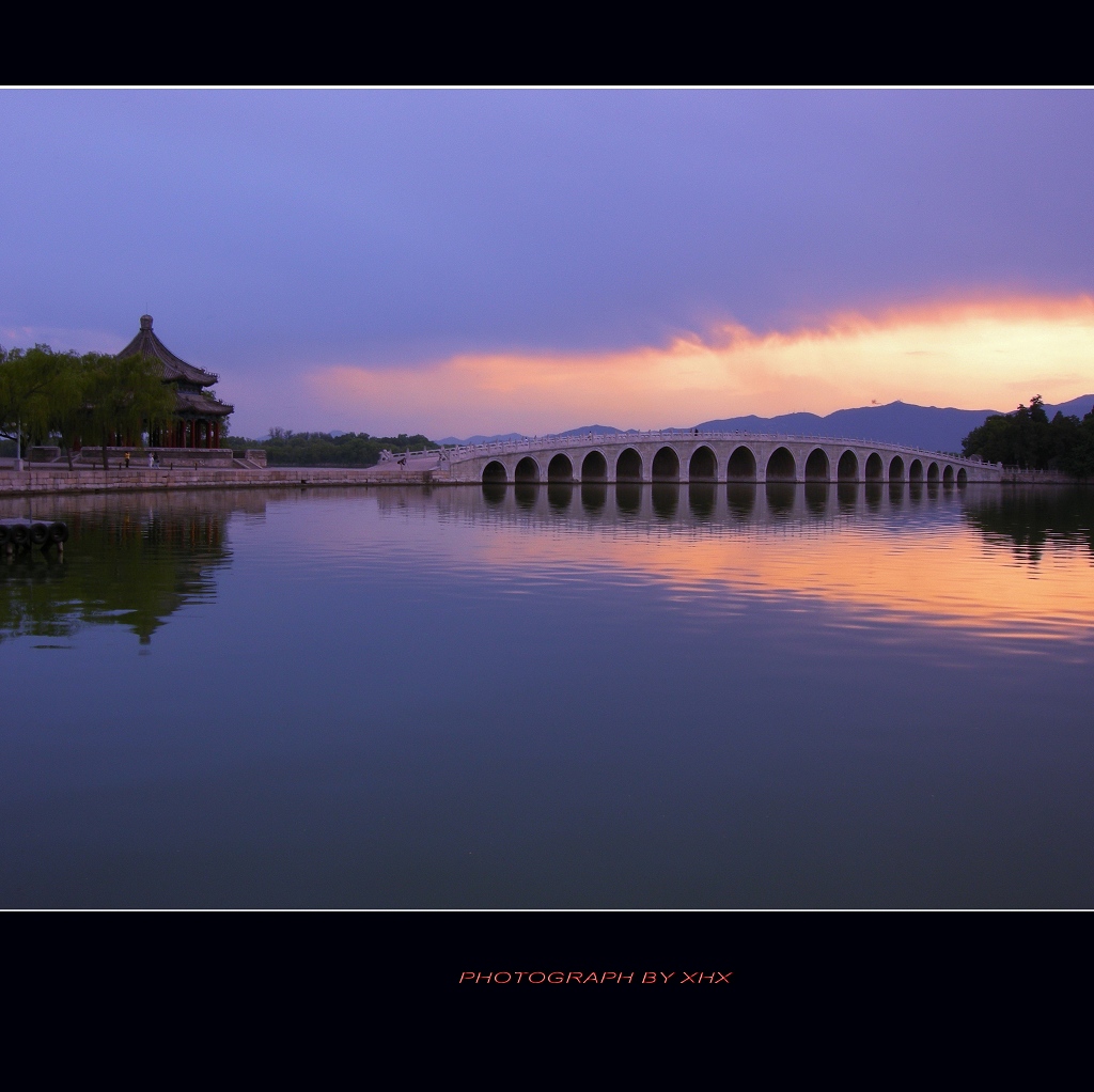 颐和园夕照 摄影 XIHUANXUE