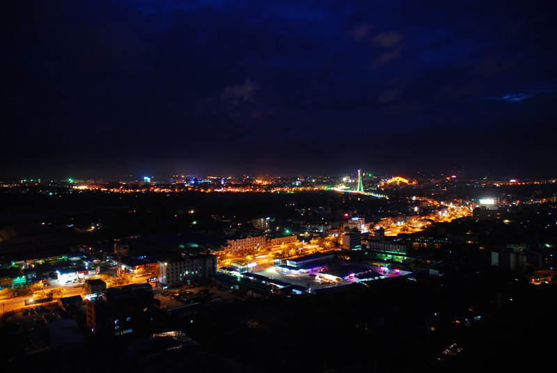 版纳景洪夜景 摄影 版纳阿大