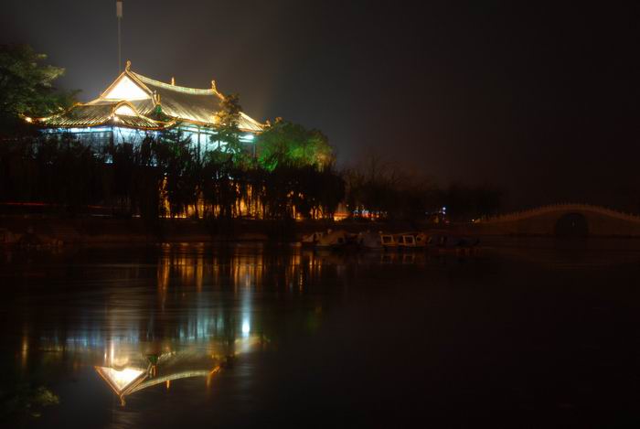 古琴台夜景 摄影 无言无语027