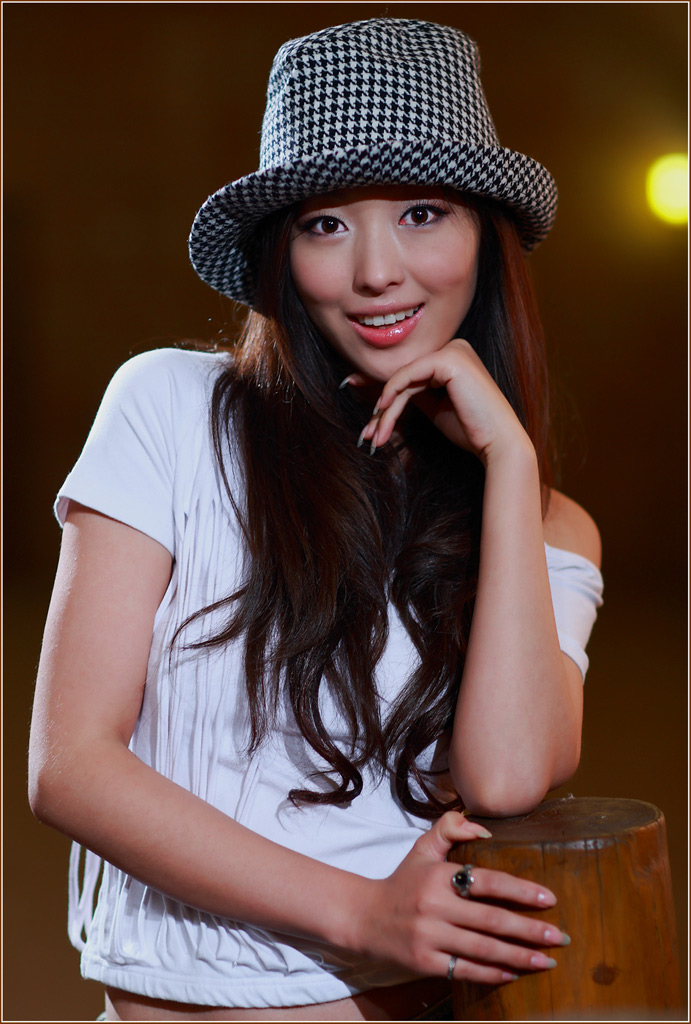 美女 摄影 春雨贵如油