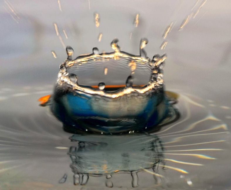 神奇的滴水——水晶皇冠 摄影 摄欲