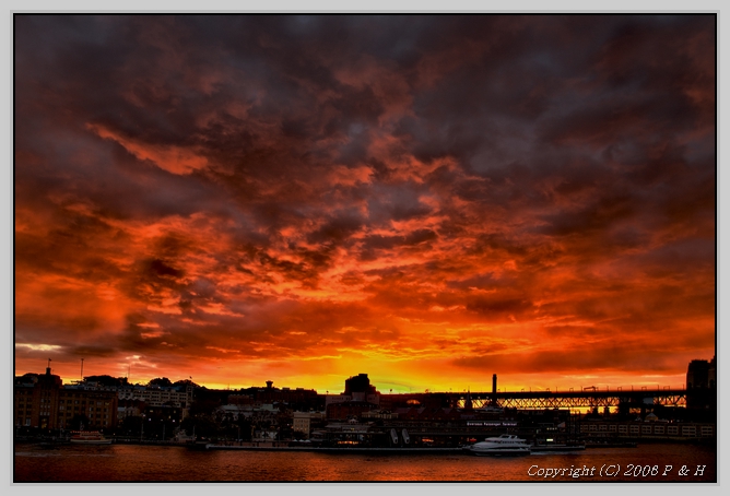 Sun Set On The Rocks In Sydney 摄影 Nassoy