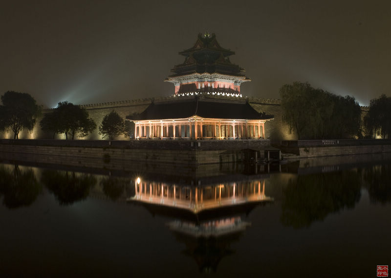 角楼夜景 摄影 BJ小色鬼