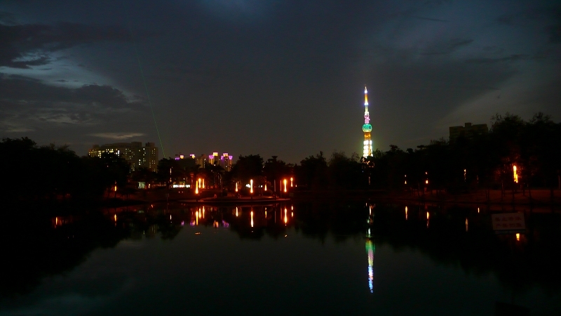 亚艺夜景 摄影 爱琴海岸