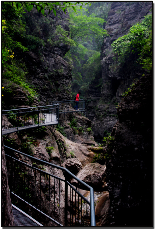 太行山大峡谷---栈道 摄影 烧友1000度