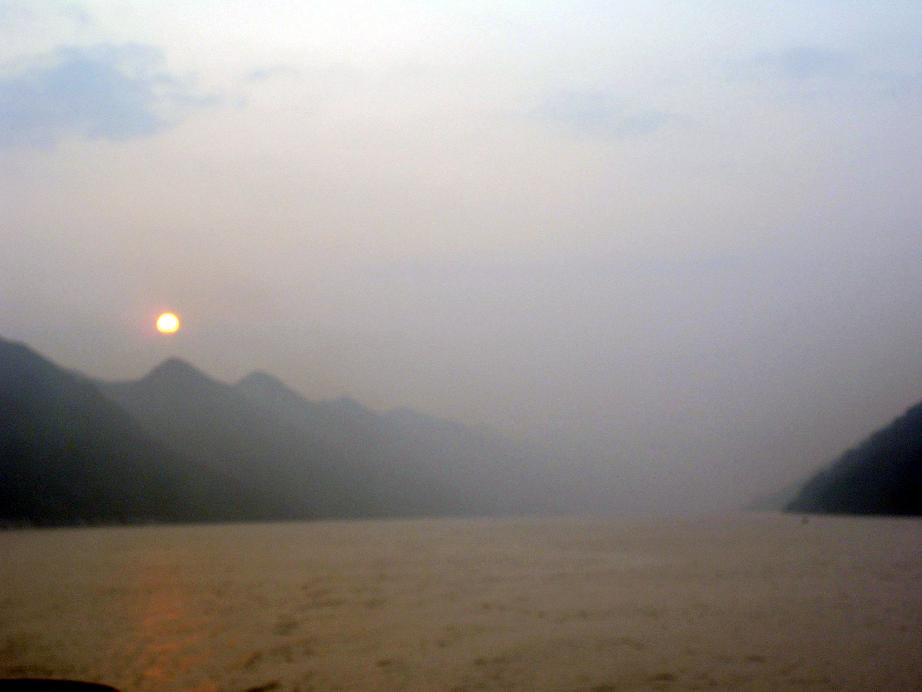 三峡日出 摄影 阿戈