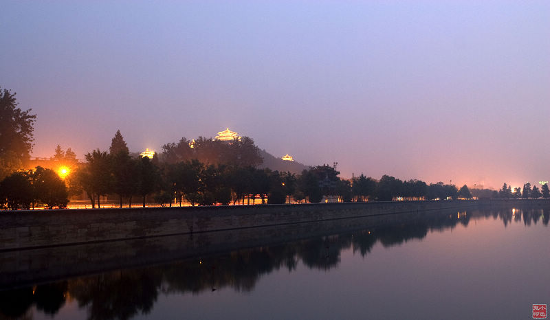 筒子河夜景 摄影 BJ小色鬼