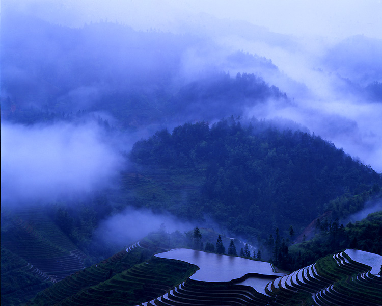 雨雾龙胜 摄影 南漂