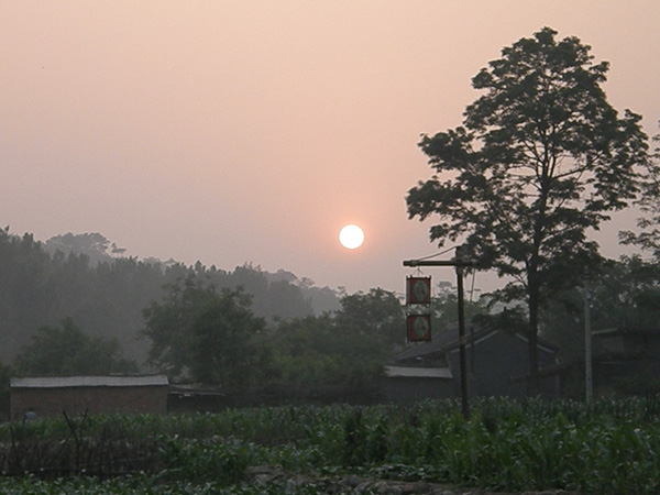 夕阳 摄影 紫然