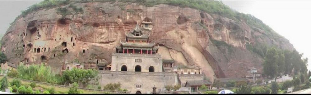 陕西--彬县--大佛寺 摄影 云中飞鹤