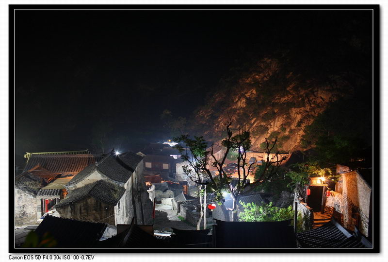 爨底下夜景 摄影 xingqu