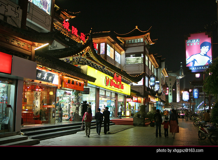 夜宁波 摄影 板桥竹