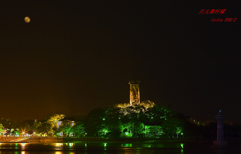 温州江心夜景 摄影 海123456789