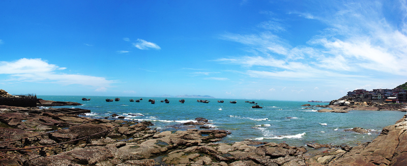 海湾 摄影 风帆