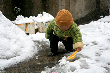 2008的第一场雪 摄影 其君