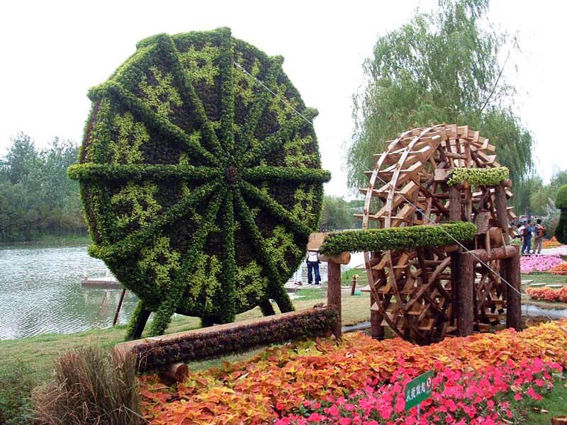 上海国际立体花坛展览 摄影 风潇雪飞