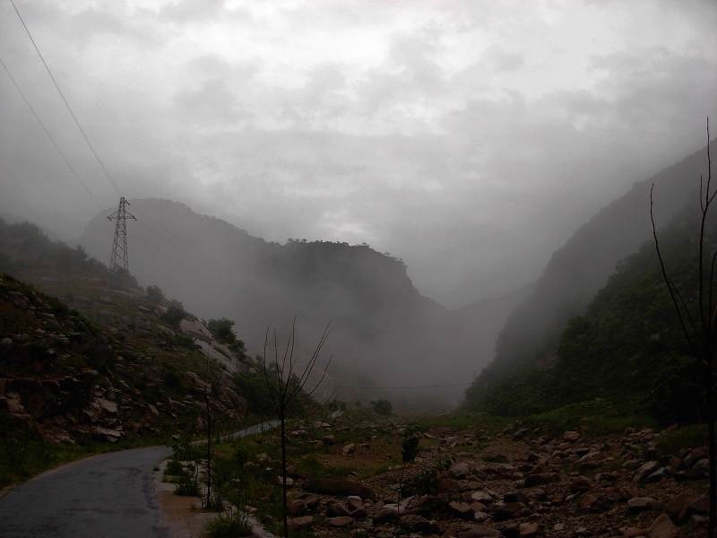 雨雾山行 摄影 洪健