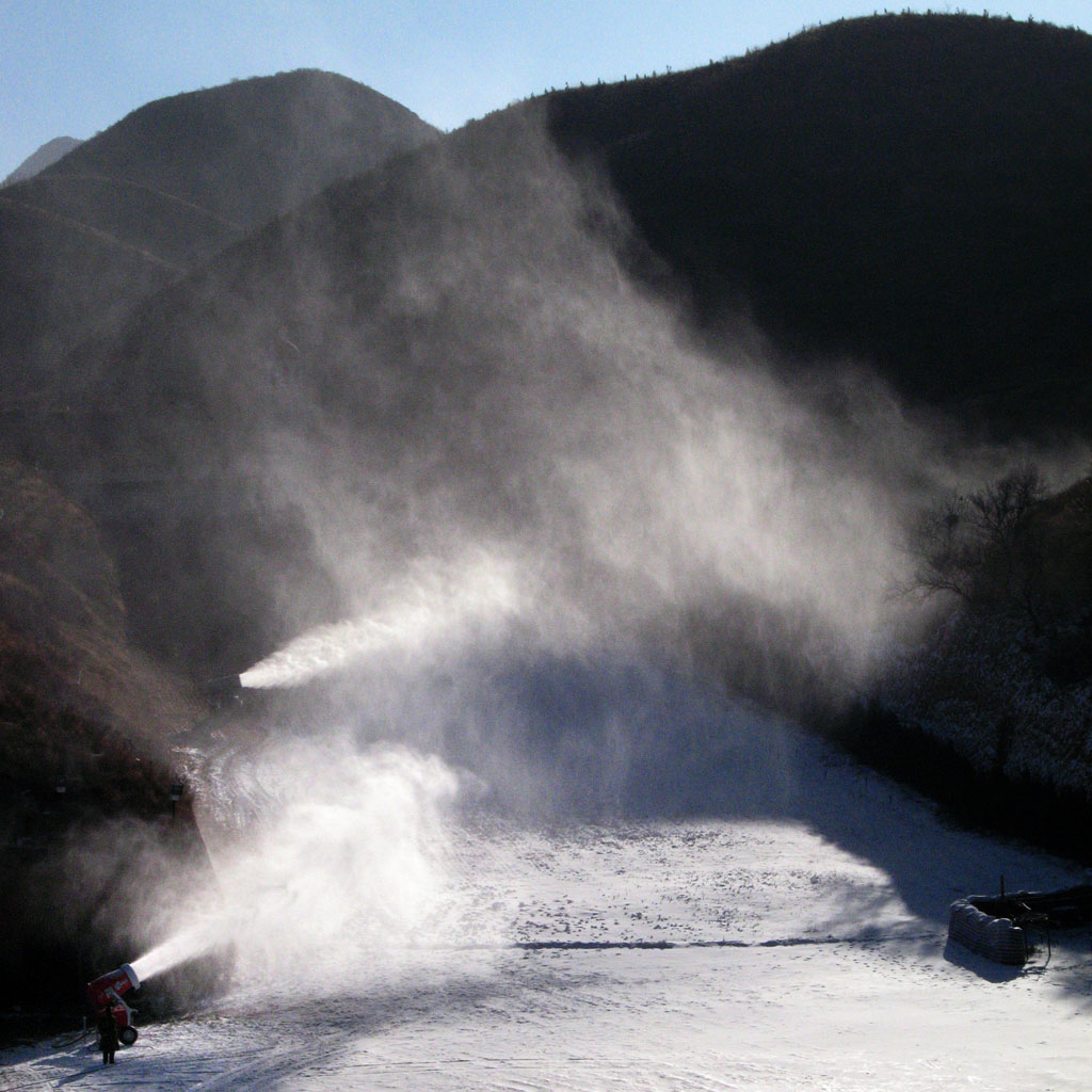 北京的滑雪场就是这样造就的 摄影 没我不热闹