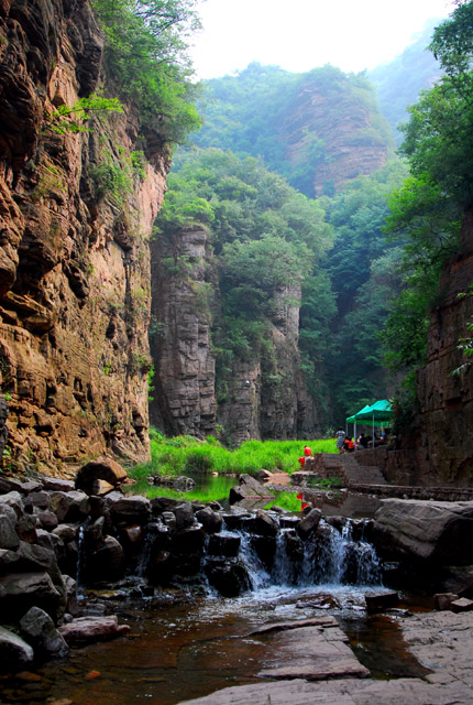 河南洛阳龙潭沟 摄影 山谷的风