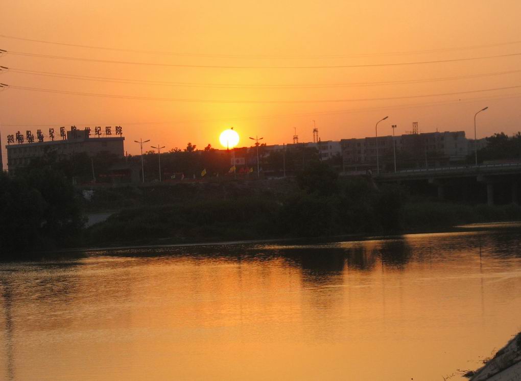 沣河夕照 摄影 罗夫斯基