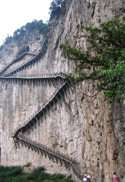 绵山栈道 摄影 东方剑