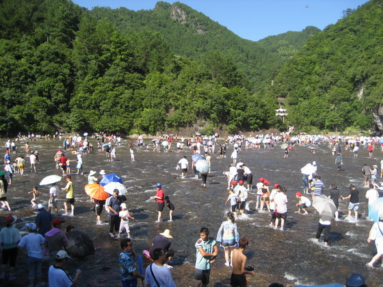 大山里的水街 摄影 张玉祥