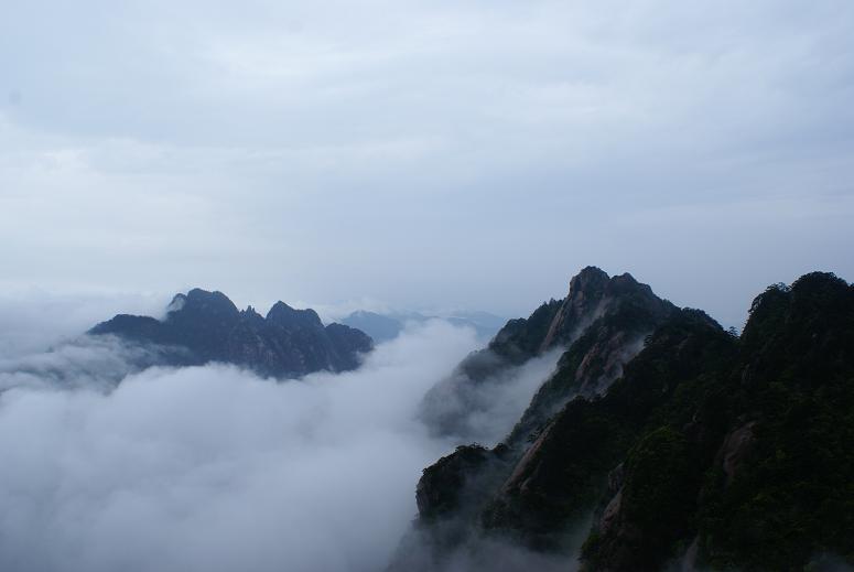 黄山云雾 摄影 普天乐