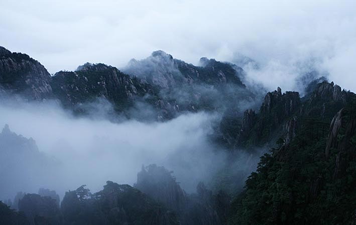 云雾黄山—1 摄影 一线阳光