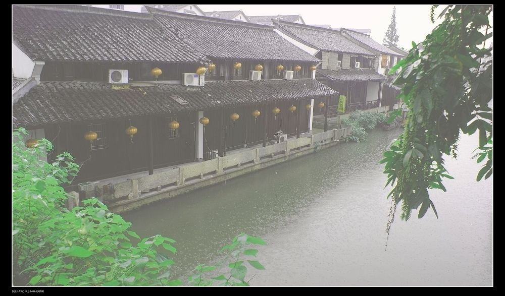 江南雨景 摄影 思念的人