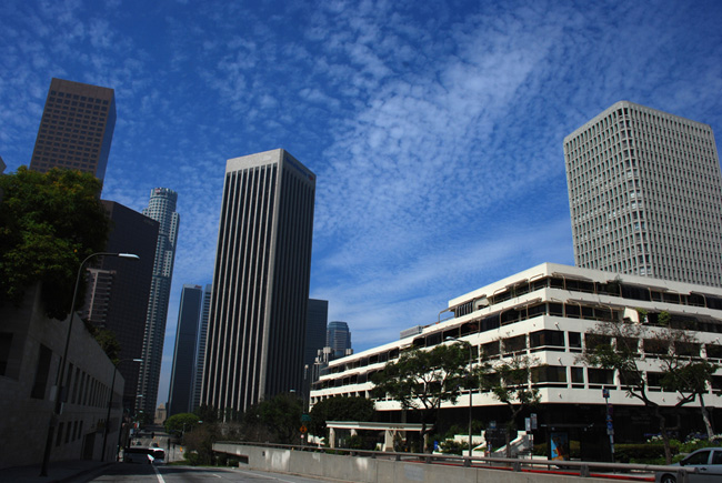 洛杉矶Downtown 摄影 海上云天