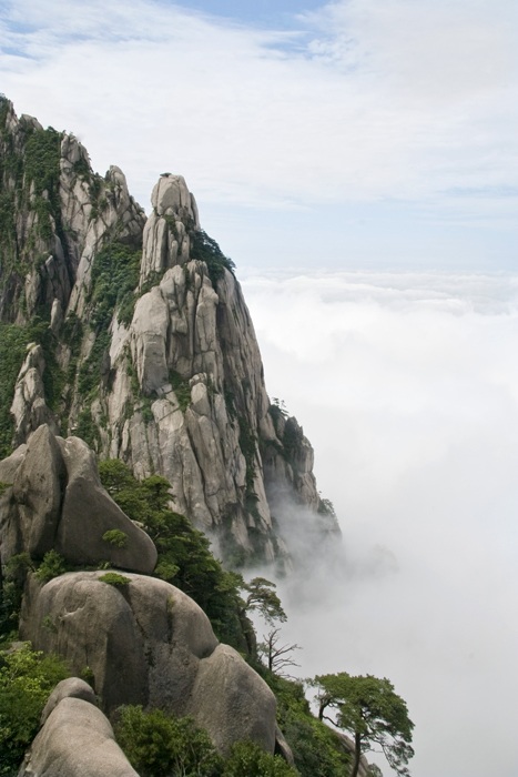 黄山随拍 摄影 大海大