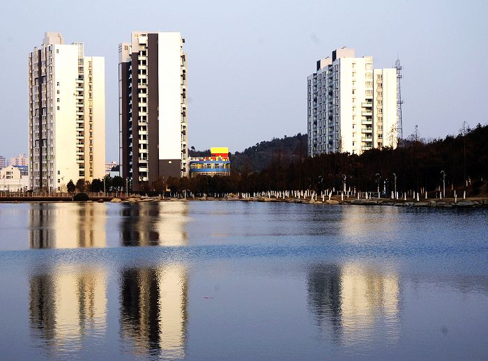 城市建筑 摄影 雨v季