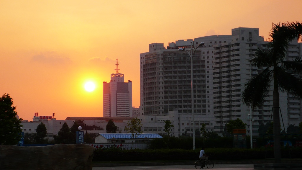 夕阳西下 摄影 爱琴海岸