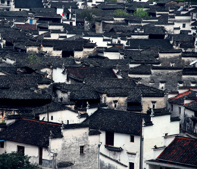 徽居印象 摄影 傍水驿