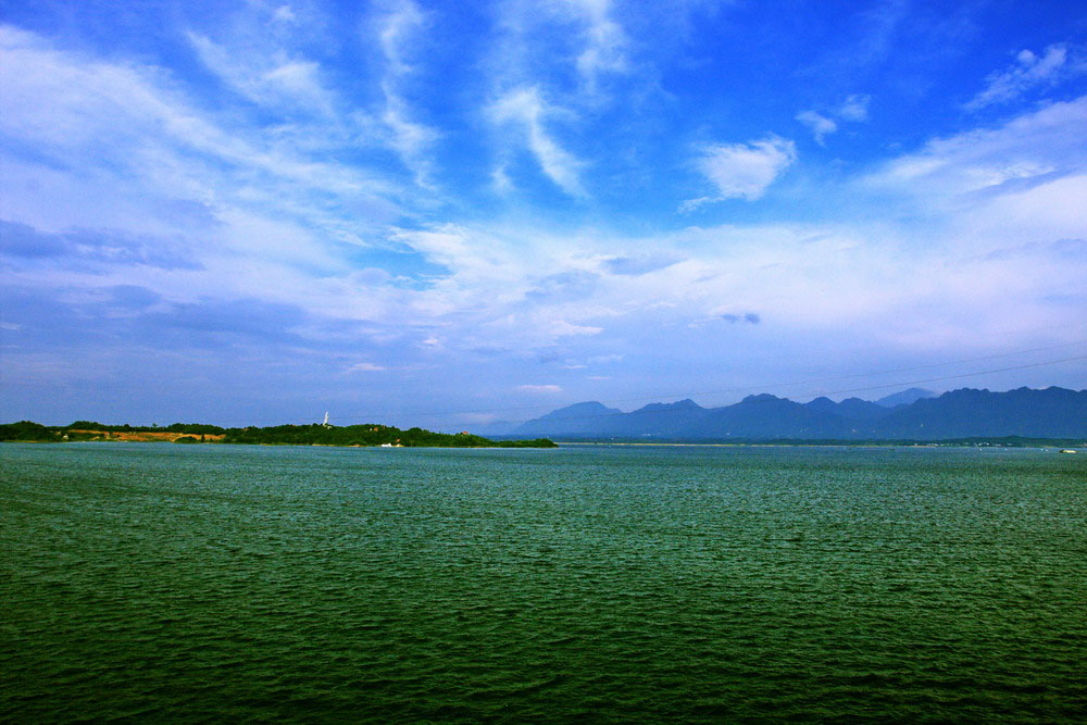 感觉山水武宁--碧海云天 摄影 古峰