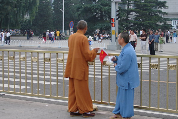 爱国僧侣 摄影 默墨