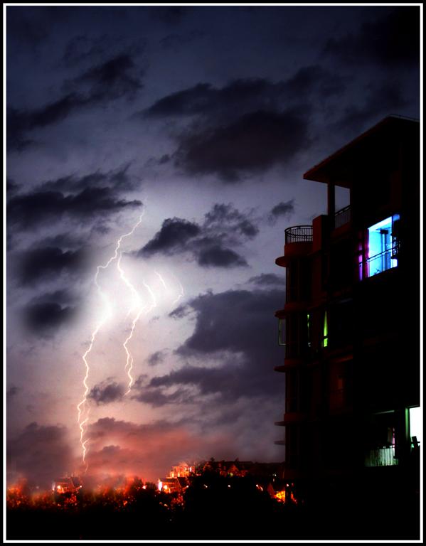 暴雨来临 摄影 杰瑞_邓