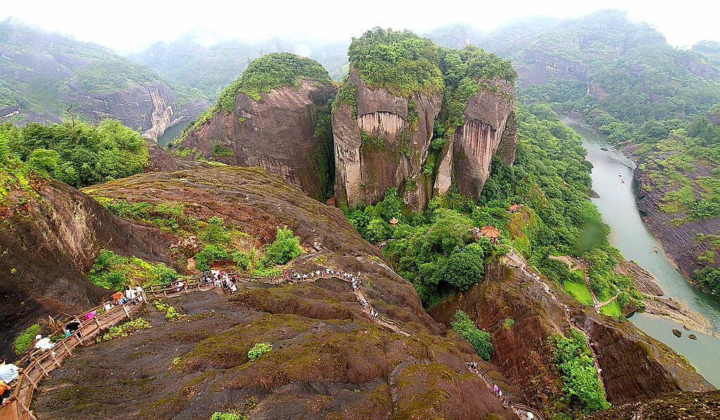 武夷山风光——登天游看诸峰 摄影 闽南戏子