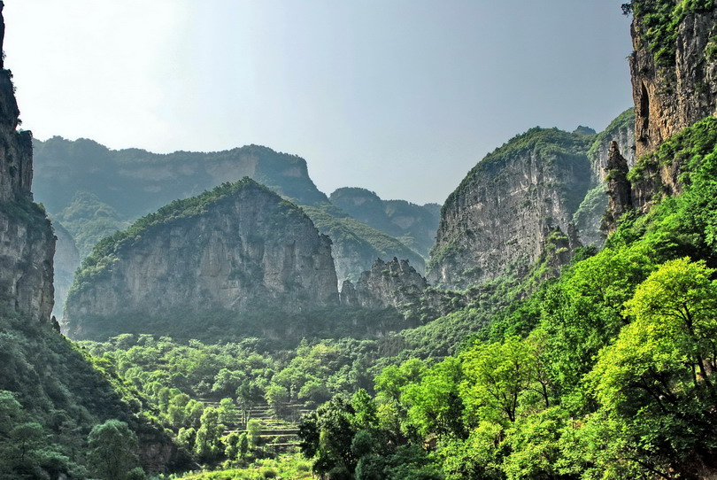 太行山峡谷 摄影 珠海老夫