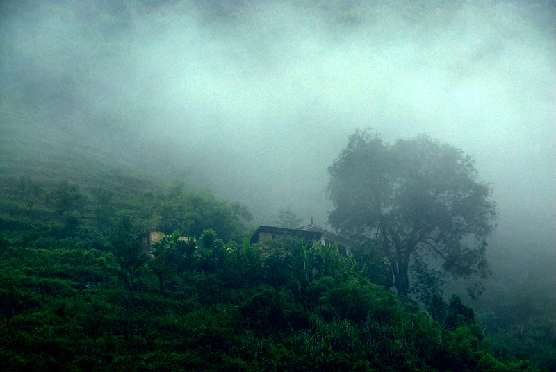 巫山雨雾 摄影 明心