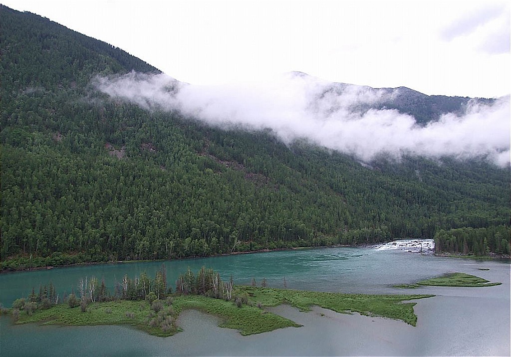 喀纳斯卧龙弯 摄影 南山村