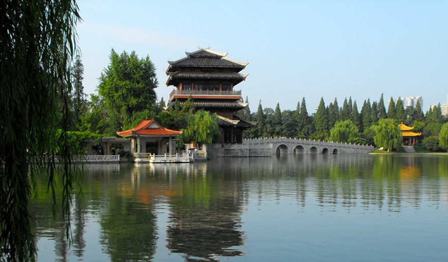 合肥十景之一逍遥津（一） 摄影 秋雨2008