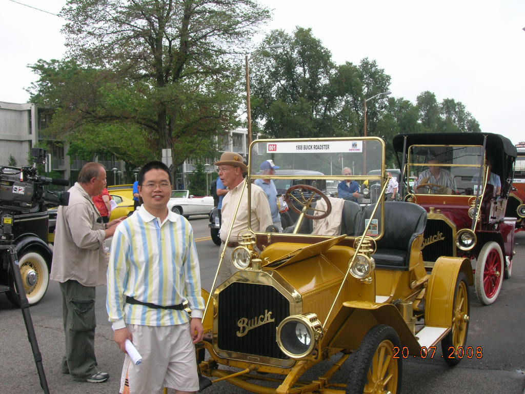 1908年通用第一代别克车 摄影 嘉陵三峡坡