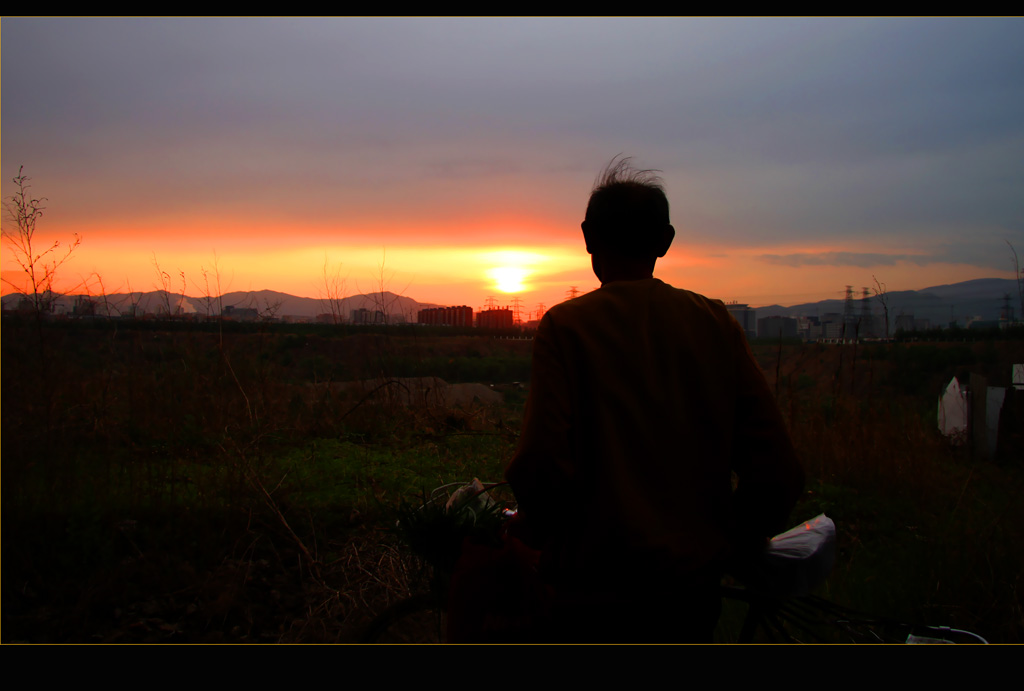 夕阳无限好谁言近黄昏 摄影 习哈吉