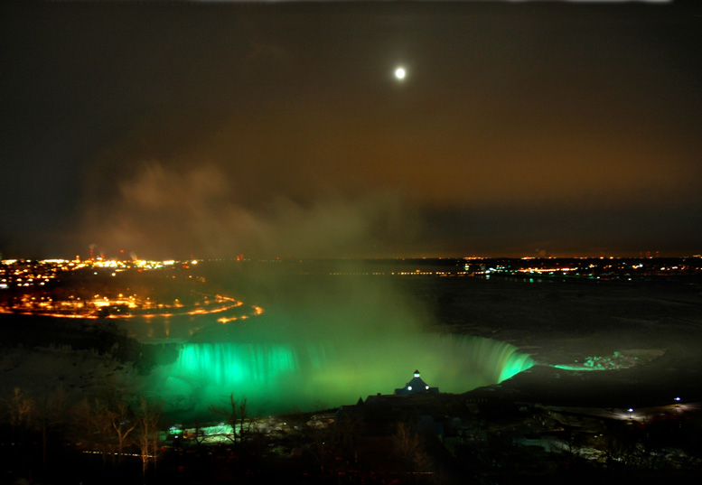 无眠的大瀑布 Sleepless Niagara Falls 摄影 天是鹤家乡