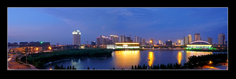 洛阳夜景 摄影 都市骆驼