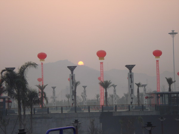 红半边天 摄影 冬天的彩虹