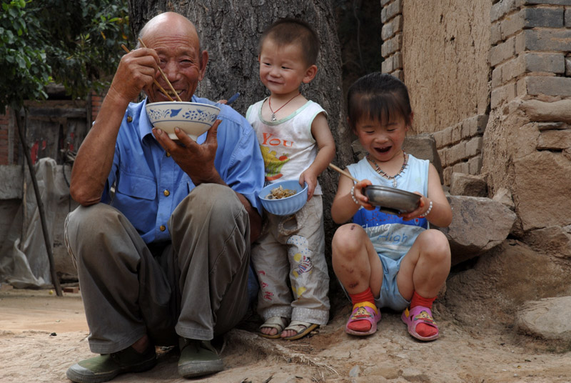 晌午饭 摄影 道无为